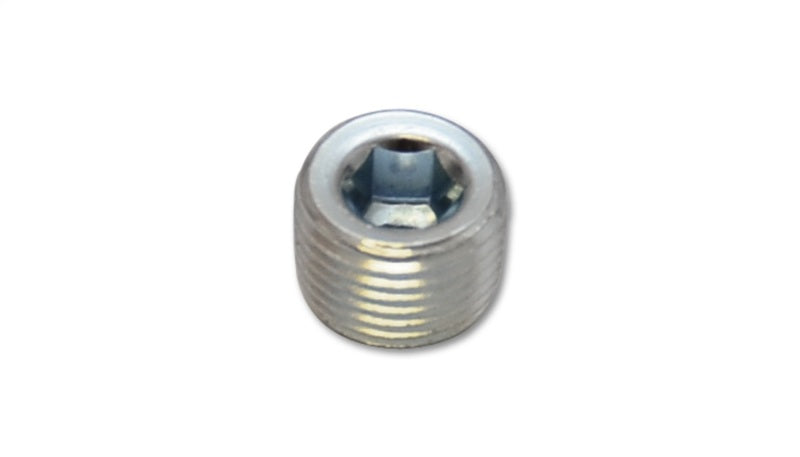 Vibrant 1/8in NPT Male Plug for EGT weld bung - Zinc Plated Mild Steel - eliteracefab.com