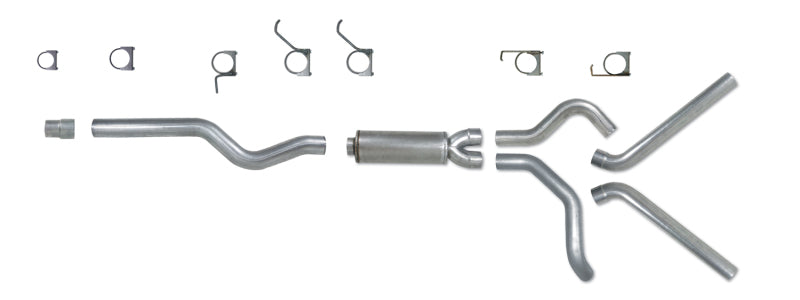 Diamond Eye KIT 4in CB DUAL SS: 2006-2007.5 CHEVY/GMC 6.6L 2500/3500 Diamond Eye Performance