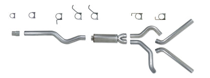 Diamond Eye KIT 4in CB DUAL SS: 2006-2007.5 CHEVY/GMC 6.6L 2500/3500 Diamond Eye Performance