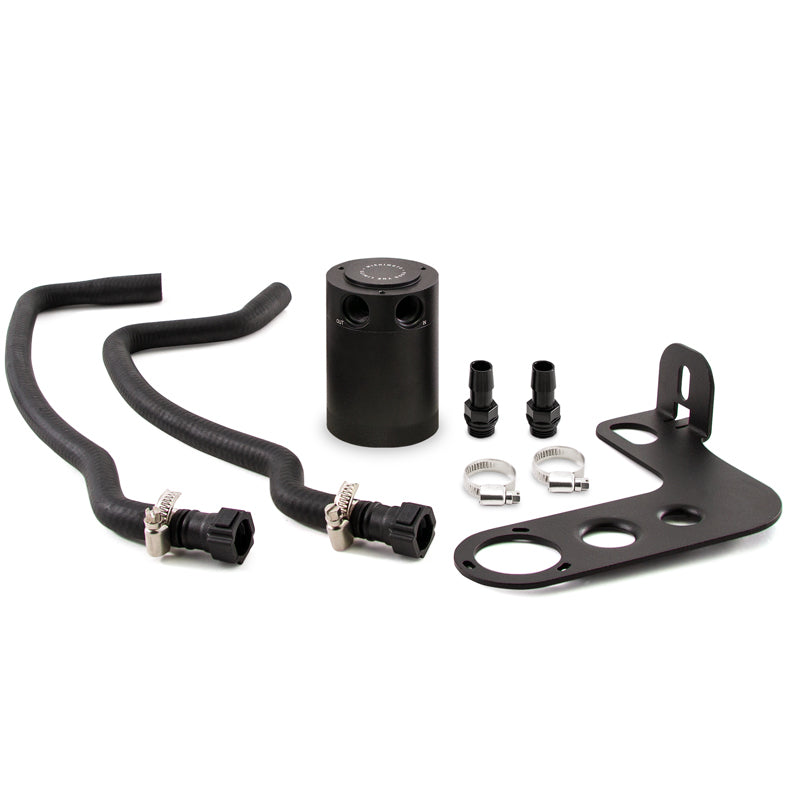 Mishimoto 10-15 Chevrolet Camaro SS Baffled Oil Catch Can Kit - Black - eliteracefab.com