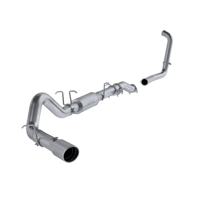 MBRP 2003-2007 Ford F-250/350 6.0L EC/CC Turbo Back Single Side (Stock Cat) - eliteracefab.com