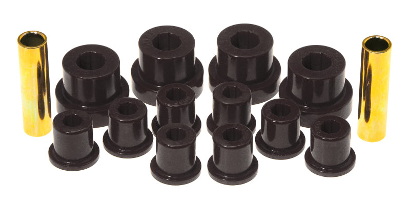 Prothane 76-86 Jeep CJ5/CJ7 Front Spring & Shackle Bushings - Black - eliteracefab.com