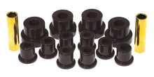 Load image into Gallery viewer, Prothane 76-86 Jeep CJ5/CJ7 Front Spring &amp; Shackle Bushings - Black - eliteracefab.com