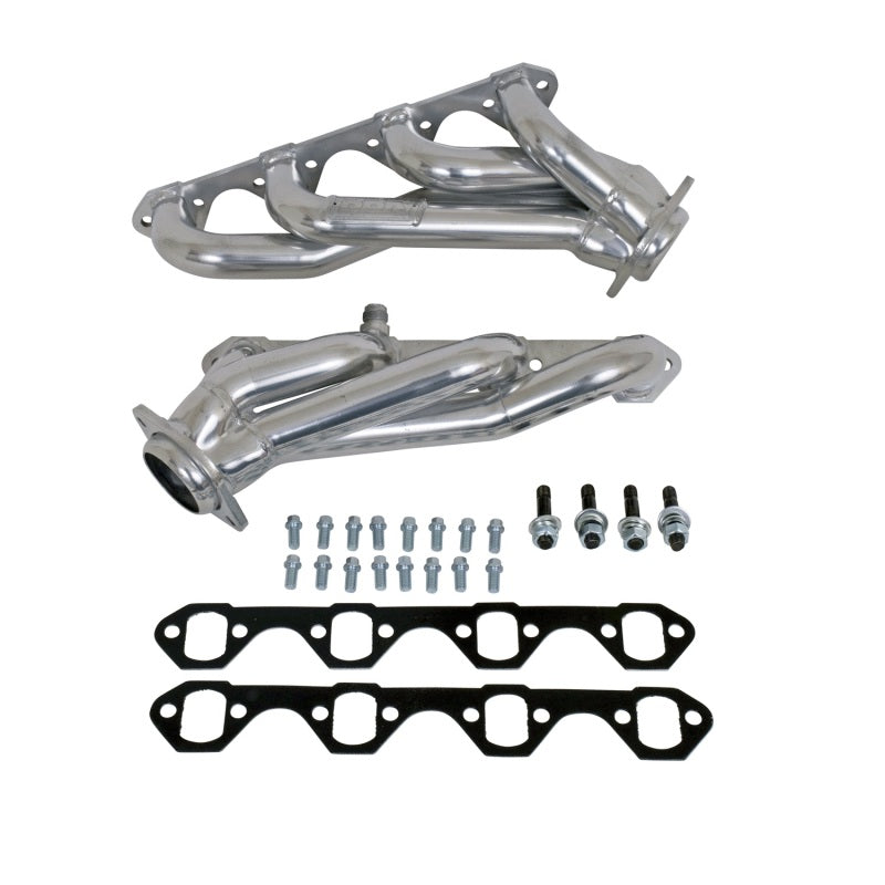 BBK 94-95 Mustang 5.0 Shorty Unequal Length Exhaust Headers - 1-5/8 Silver Ceramic BBK