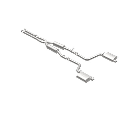 MagnaFlow Cat-Back SS 2.5in Dual Split Rear Exit (OEM Tips) 15-16 Dodge/Chrysler Charger/300 5.7L V8 Magnaflow