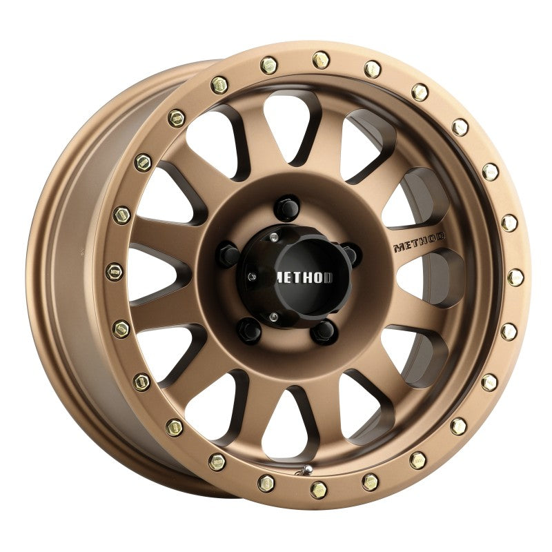 Method MR304 Double Standard 15x8 -24mm Offset 5x4.5 83mm CB Method Bronze Wheel - eliteracefab.com