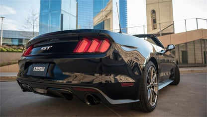 Corsa 15-16 Ford Mustang GT Convertible 5.0L V8 Black Sport Cat-Back Dual Rear Exit CORSA Performance