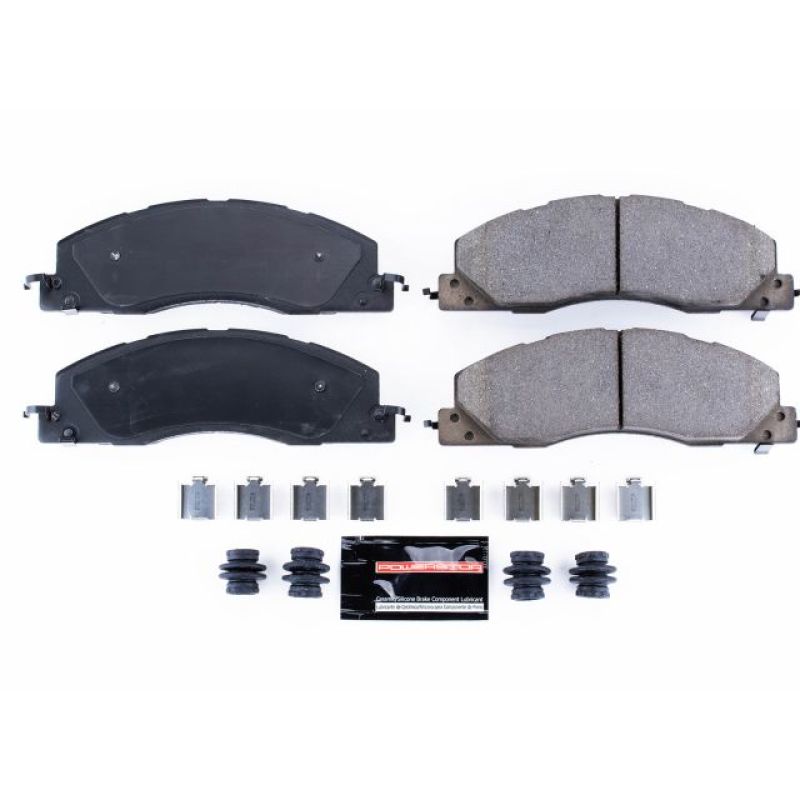 Power Stop 09-10 Dodge Ram 2500 Front Z23 Evolution Sport Brake Pads w/Hardware - eliteracefab.com