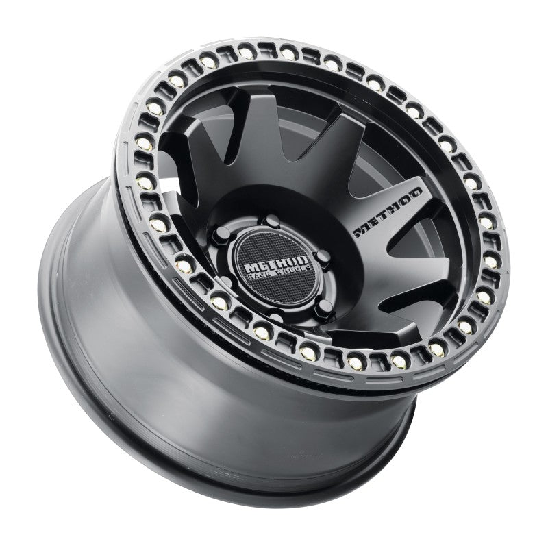 Method MR108 17x9 -44mm Offset 6x5.5 106.25mm CB Matte Black w/BH-H24125-38 Wheel - eliteracefab.com