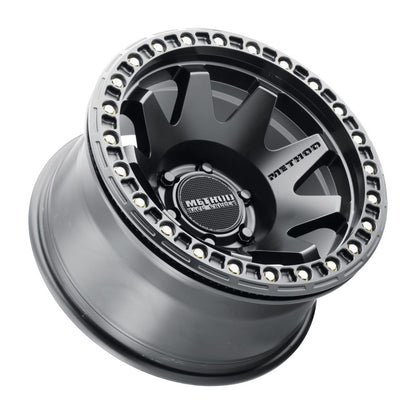 Method MR108 17x9 -44mm Offset 6x5.5 106.25mm CB Matte Black w/BH-H24125-38 Wheel - eliteracefab.com