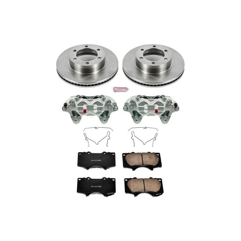 Power Stop 01-07 Toyota Sequoia Front Autospecialty Brake Kit w/Calipers - eliteracefab.com