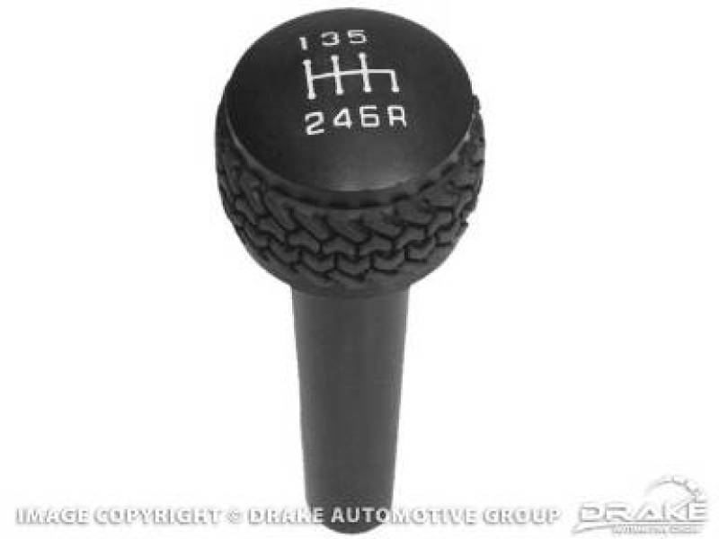 DV8 Offroad 2005-2010 Jeep TJ/JK 6-Speed Shift Knob Black Finish - eliteracefab.com