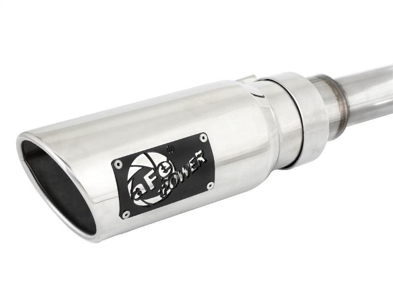 aFe MACHForce XP DPF-Back Exhaust 2.5in SS with Polished Tips 2014 Dodge Ram 1500 V6 3.0L EcoDiesel aFe