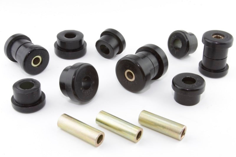 Whiteline Plus 88-00 Honda Civic / 88-9/95 CRX Rear Control Arm - Lower Inner & Outer Bushing Kit - eliteracefab.com