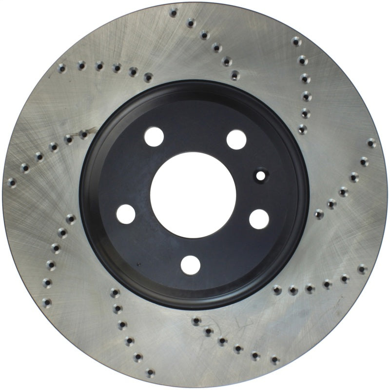 StopTech Power Slot 09-10 Audi A4/A4 Quattro / 08-10 A5 / 10 S4 Front Left Drilled Rotor Stoptech