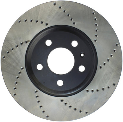 StopTech Power Slot 09-10 Audi A4/A4 Quattro / 08-10 A5 / 10 S4 Front Left Drilled Rotor Stoptech