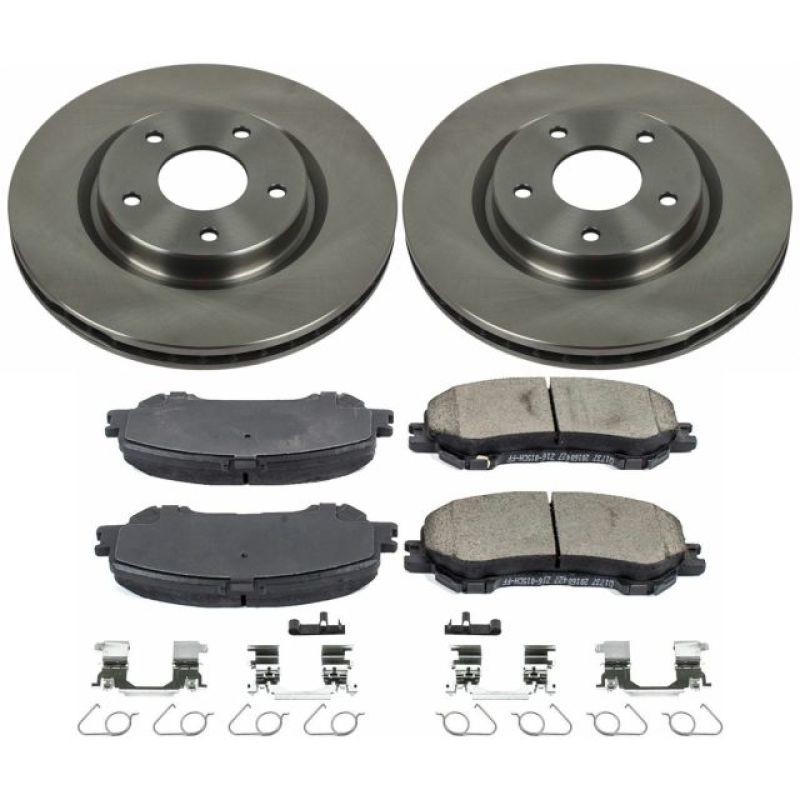 Power Stop 14-19 Nissan Rogue Front Autospecialty Brake Kit - eliteracefab.com