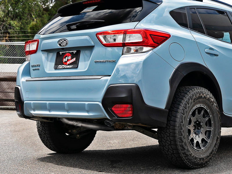 aFe POWER Takeda 2.5in 304 SS Cat-Back Exhaust System Subaru Crosstrek 18-19 H4-2.0L - eliteracefab.com