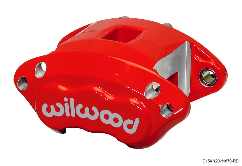 Wilwood Caliper-D154-Red 2.50in Piston 1.04in Disc Wilwood