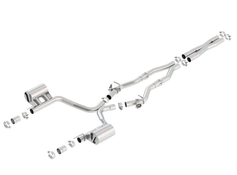 Borla 16-17 Dodge Challenger R/T 5.7L MT/AT ATAK Catback Exhaust (w/MDS Valves ONLY) - eliteracefab.com