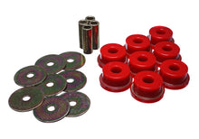 Load image into Gallery viewer, Energy Suspension 05-09 Subaru Legacy Rear Subframe Bushing Set - Red