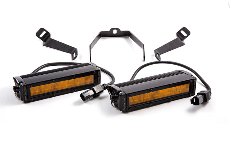 Diode Dynamics WRX 2015 SS6 LED Kit - Amber Driving