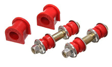 Load image into Gallery viewer, Energy Suspension 90-95 Mazda Protege/323 Red 3/4inch Front Sway Bar Bushing Set (Sway bar end link