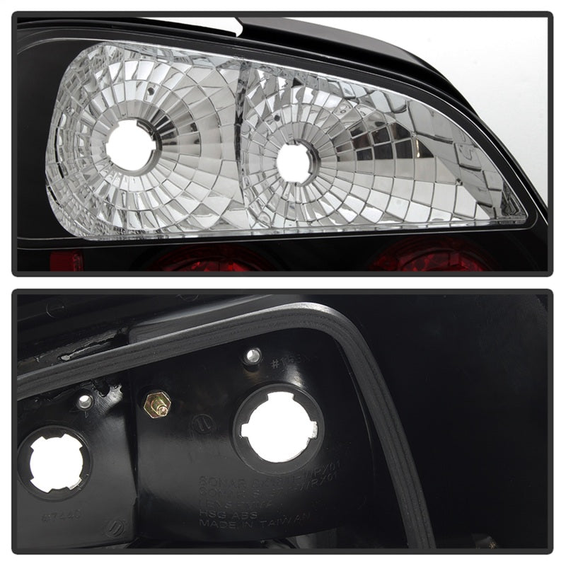 Spyder Subaru Impreza WRX/Sti 02-03 4Dr (Not Fit Wagon)Euro Style Tail Lights Black ALT-YD-SI01-BK - eliteracefab.com