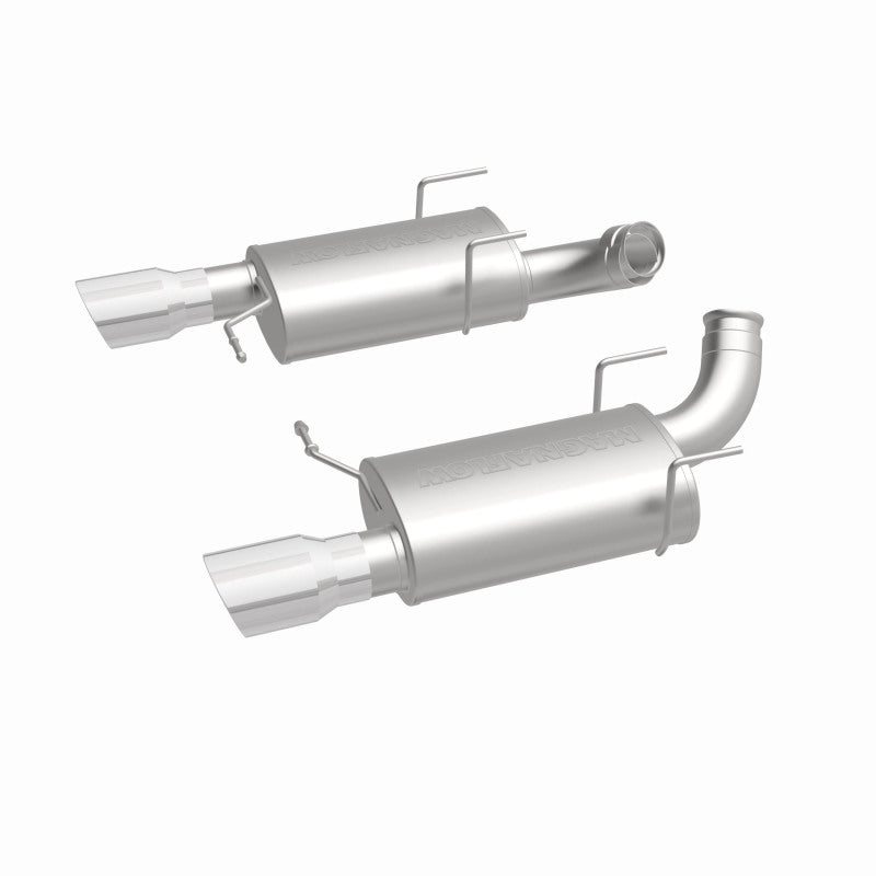 MagnaFlow 13 Ford Mustang V8 5.0L Dual Split Rear Exit Stainless Cat Back Performance Exhaust Magnaflow