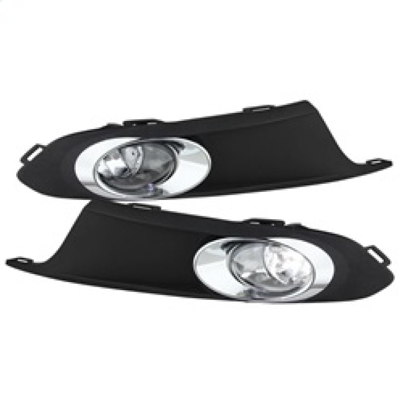 Spyder Volkswagen Jetta MK6 2011-2014 Sedan 4Dr only OEM Style Fog Lights w/Switch Clear FL-VJ2011-C - eliteracefab.com