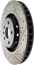 Load image into Gallery viewer, StopTech Drilled &amp; Slotted Left Sport Brake Rotor for 2009 Cadillac CTS-V - eliteracefab.com