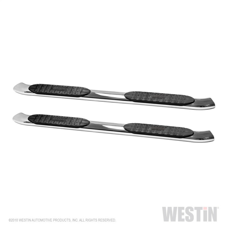 Westin 19-20 Ram 1500 Crew Cab PRO TRAXX 5 Oval Nerf Step Bars - Stainless Steel