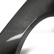 Load image into Gallery viewer, Anderson Composites 2018 Ford Mustang GT350 Style Carbon Fiber Fenders (Pair)