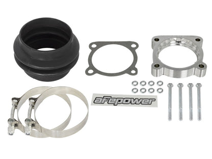 aFe Silver Bullet Throttle Body Spacers TBS Nissan Patrol 10-16 V8-5.6L - eliteracefab.com