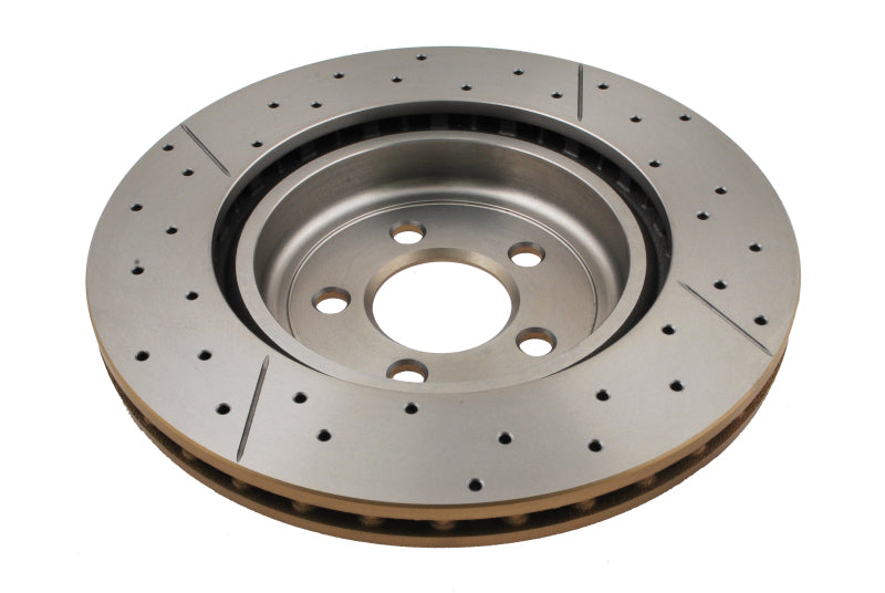 DBA 09-20 Dodge Challenger Front Drilled & Slotted Street Series Rotor DBA