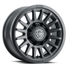 Load image into Gallery viewer, ICON Recon SLX 18x9 8x6.5 BP 12mm Offset 5.5in BS 121.4mm Hub Bore Satin Black Wheel