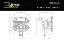 Load image into Gallery viewer, Diode Dynamics SS3 Sport Type SD Kit ABL - Yellow SAE Fog