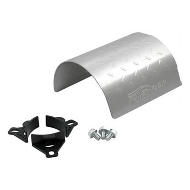 Injen Universal Diamond Plate Heat Shield (Polished)  3in-3.5in - HS3600P