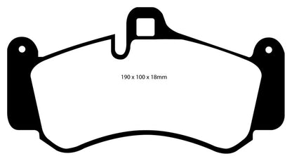 EBC RedStuff Front Brake Pads - DP31516C EBC
