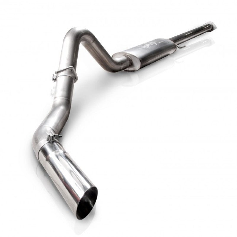 Stainless Works 2011-14 F-150 3.5L 3-1/2in Catback Chambered Muffler Factory Connection Stainless Works