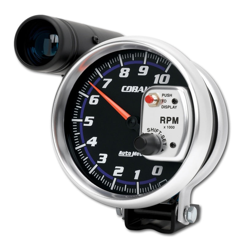 Autometer Cobalt 5 inch 10000 RPM Tachometer w/ Shift Light.