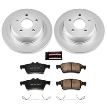 Load image into Gallery viewer, Power Stop 12-18 Ford Focus Rear Z17 Evolution Geomet Coated Brake Kit