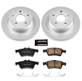 Power Stop 12-18 Ford Focus Rear Z17 Evolution Geomet Coated Brake Kit