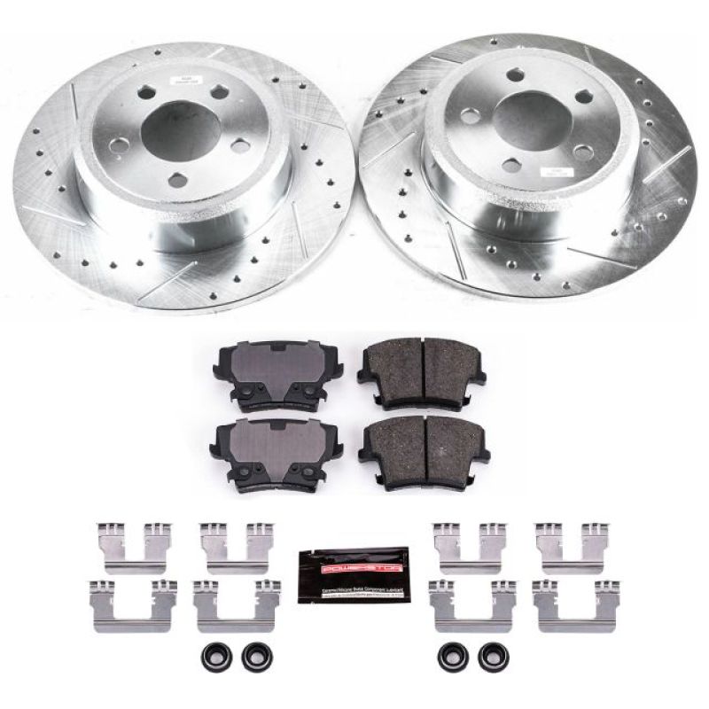 Power Stop 05-19 Chrysler 300 Rear Z23 Evolution Sport Brake Kit - eliteracefab.com