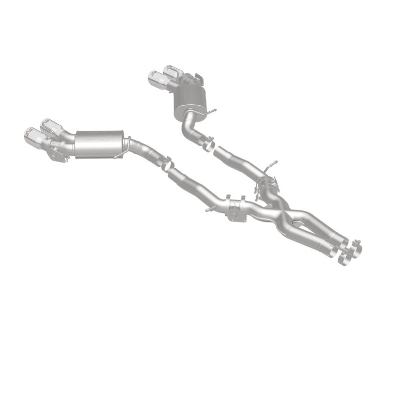 MagnaFlow 2016 Chevy Camaro 6.2L V8 Competition Cat Back w/ Quad Polished Tips Magnaflow