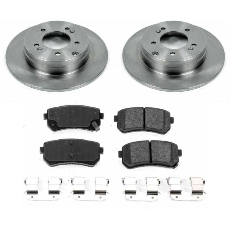 Power Stop 16-19 Hyundai Sonata Rear Autospecialty Brake Kit - eliteracefab.com