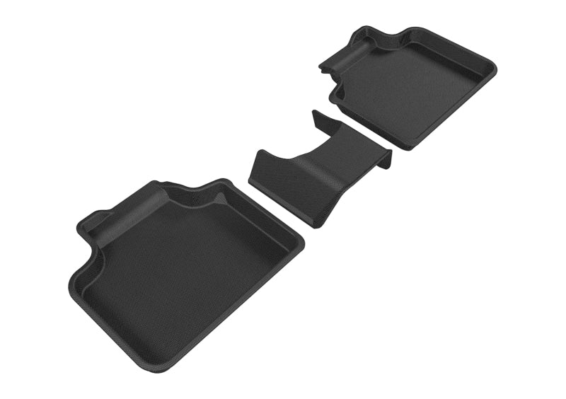 3D MAXpider L1MN01821509 2017-2019 Mini Countryman Kagu 2nd Row Floormats - Black