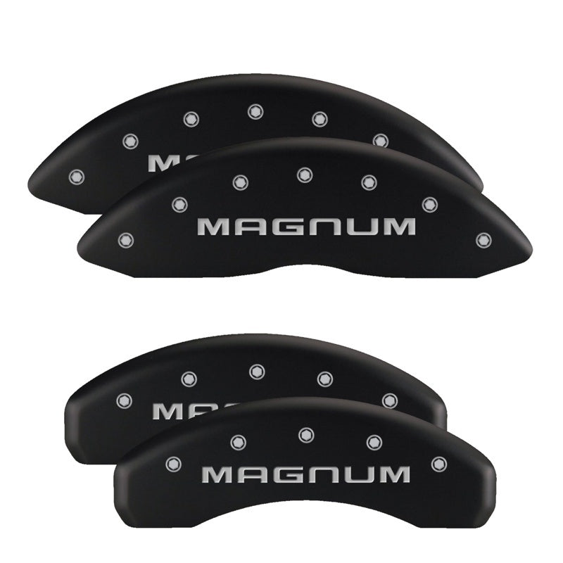 MGP 4 Caliper Covers Engraved Front & Rear Srt4 Yellow Finish Black Char 2005 Dodge Neon MGP