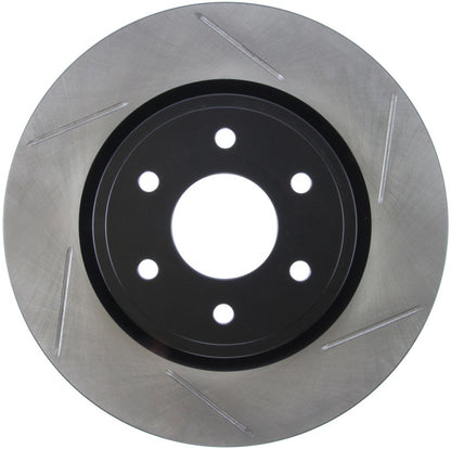 StopTech Power Slot 05-09 Nissan Frontier 2WD / 02-05 Frontier 4WD Slotted Front Left Rotor Stoptech