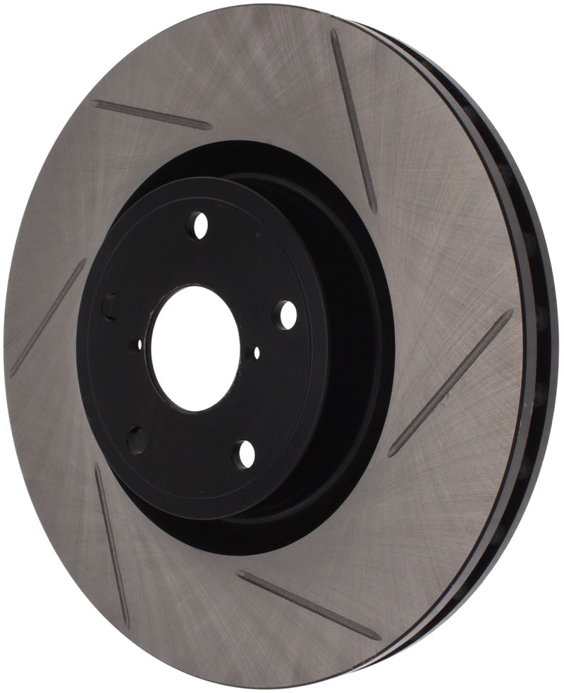 STOPTECH POWER SLOT 05-08 STI FRONT RIGHT SLOTTED ROTOR, 126.47022SR - eliteracefab.com